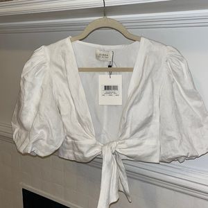 DISSH hallie linen top 2